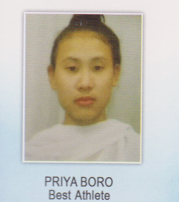 Priya Boro Best Athlete 2016-17